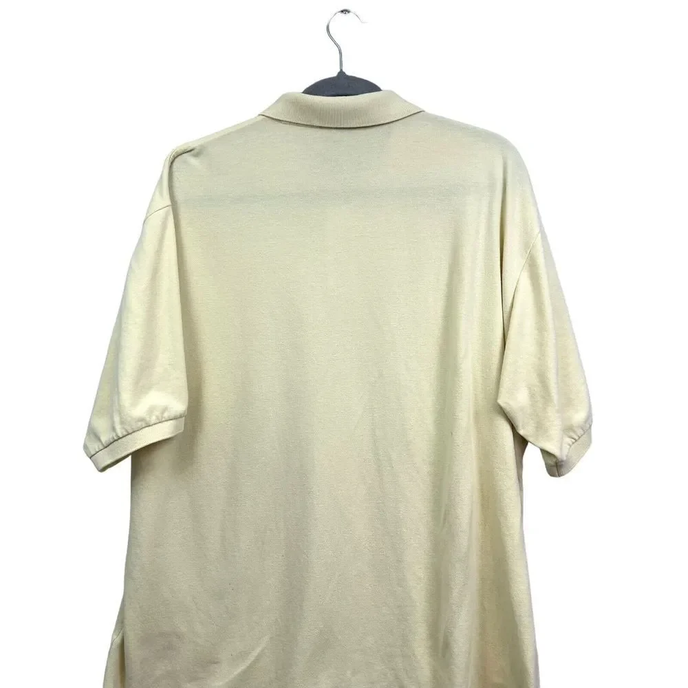 Polo by Ralph Lauren Mens Polo Shirt Spread Collar Short Sleeves Yellow Sz XXL*